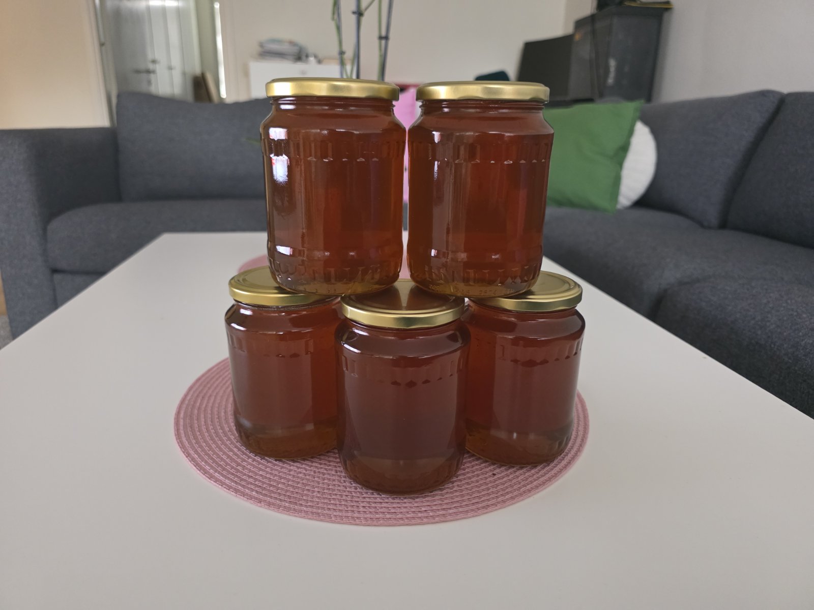 Skogs- och ängshonung 5 kg – 5 × 1 kg